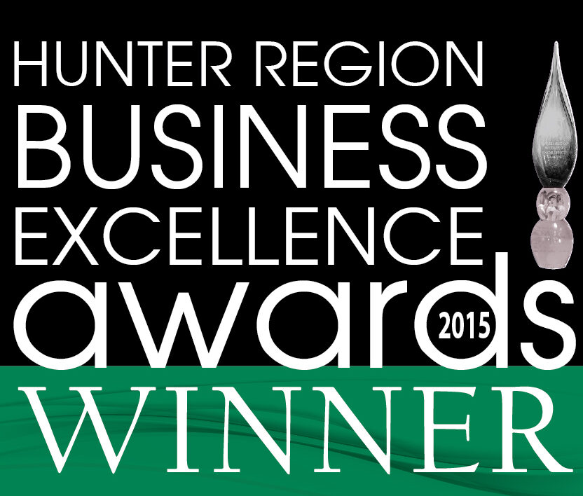 Hunter Region Business Excellence Award Winner